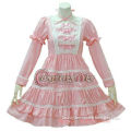 Custom-made cute princess pink gothic lolita dress clothing